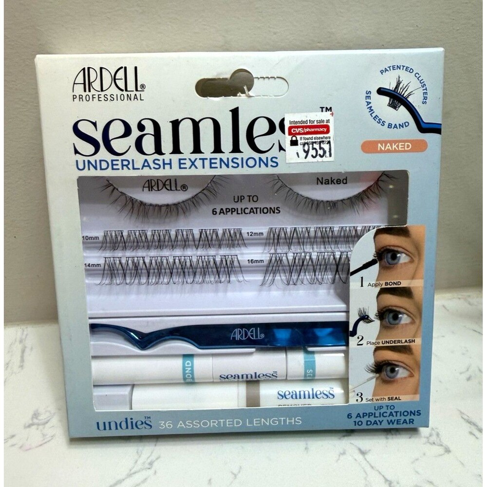 Ardell Seamless Underlash Extensions Naked – 36 Assorted Lengths